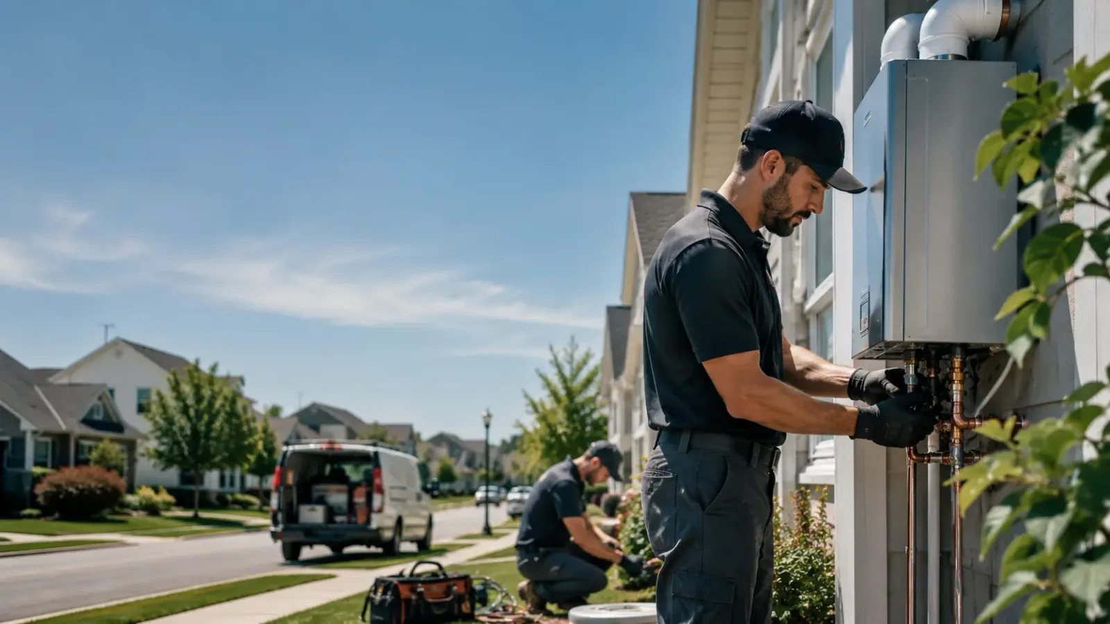 Tankless Water Heater Installation in Upper Fairmount, MD